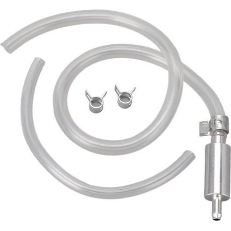 Tuyau De Purge De Frein - Aluminium Caoutchouc - Pour Moto - 2 Pièces (1/4)