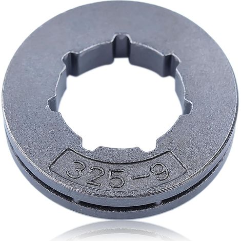 Roue dentée de chaîne 325-9T pour Stihl, Husqvarna, Jonsered, Homelite tronçonneuse, pièce, roue dentée (1/5)
