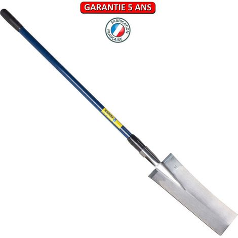 OUTILS PERRIN Louchet terrassier à anneau 40 manche composite bleu 106 cm (1/2)