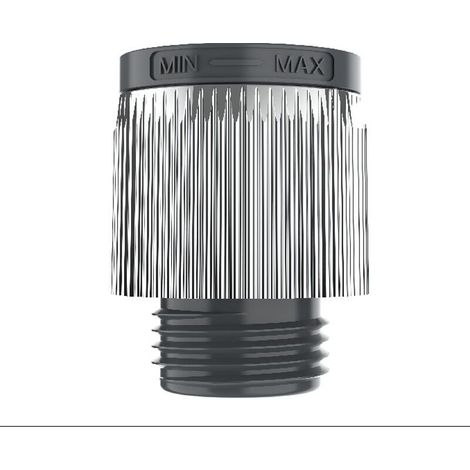 Vanne d'économie d'eau, contrôle de la pression de l'eau de la salle de bains, accessoires de douche, vanne de contrôle du débit de douche, régulateur d'eau en pause en un clic (1/5)