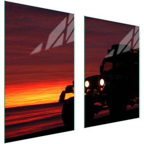 GLASSCHUTZPLATTE FÜR KÜCHE 65x52 AUTO