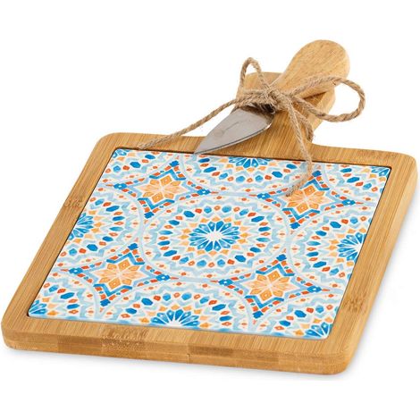 Cupido&Co. Tagliere Marrakech con Coltello 180 x 250 Mm con Scatola (1/2)
