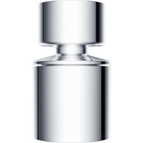 (27.6×27.6×66)Mousseur Robinet 22mm de Cuisine Économiseur d'eau Double Fonction Rotation à 360 Degrés avec 5 Adaptateurs (1/4)
