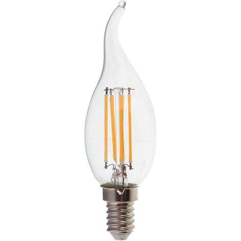 Bombilla de led Regulable Flame E14 4W filamento VTAC (1/5)