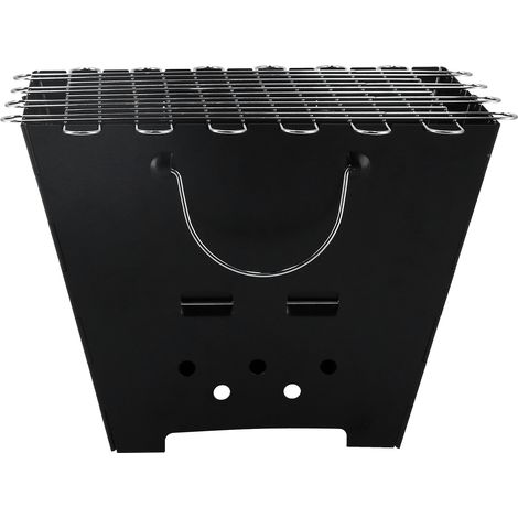 Barbecue pliable extérieur, gril à charbon pour pique-nique, foyer de cuisson domestique, support barbecue portable (1/5)