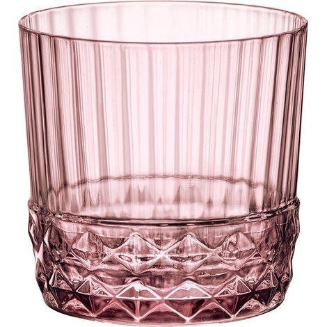 Vaso America Rocks 30 cl rosa lilac