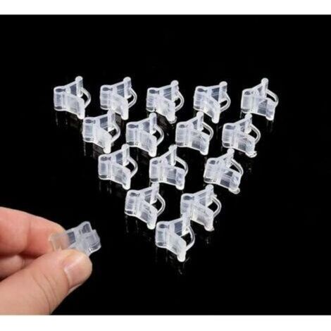 100 Clips de greffage spéciaux pour Plantes Clips de greffage pour semis de Tomate Seedling Greffage Clip d'aubergines Clips pour orchidées Pinces de greffage pour semis (1/5)