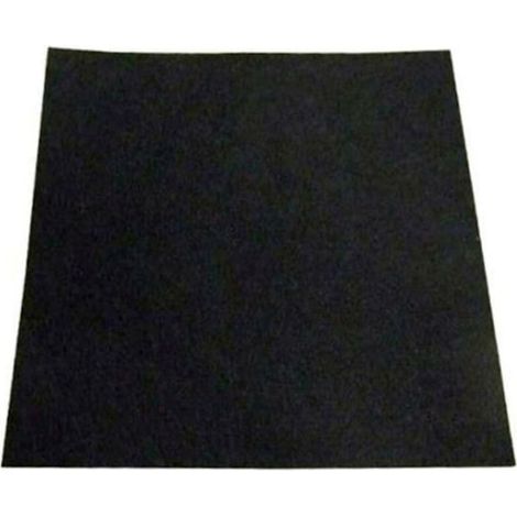 FILTRO PANNO MOTORE ASPIRAPOLVERE 205mm X 300mm UNIVERSALE RITAGLIABILE NERO