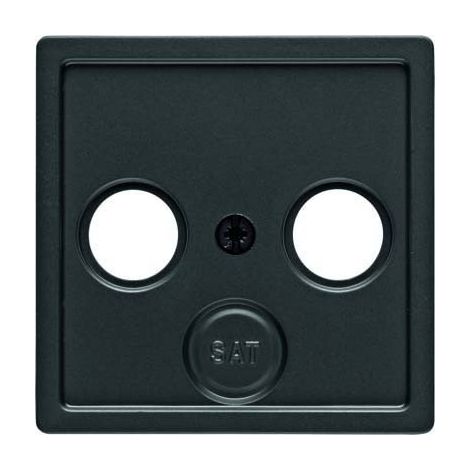 HAGER 12036086 ANTHRACITE PLAQUE DE COMMUTATION ET OBTURATEUR BERKER