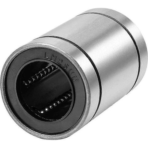 Rodamientos lineales de bolas, diámetro interior de 25 mm, diámetro exterior de 40 mm, longitud de 59 mm (LM25UU, paquete de 4)