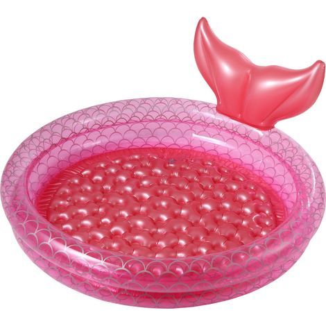 Piscine Gonflable Ronde pour Enfants - Pataugeoire d'Eau Intérieur et Extérieur (1/5)