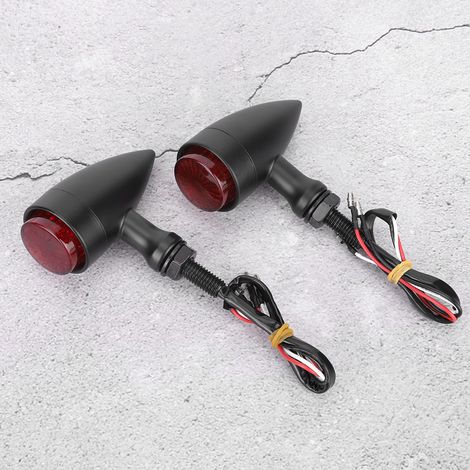 1 Paar 12V Retro-Blinker-LED-Anzeigelampen passend für Yamaha (1/5)