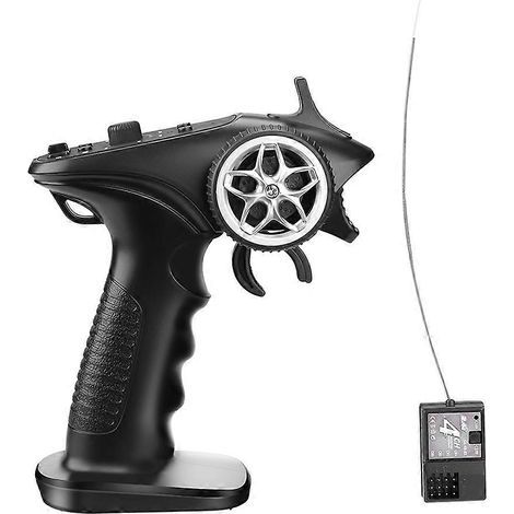 Câble émetteur radio numérique GA-4H-TX à 4 canaux 2,4 GHz pour télécommande, compatible avec les voitures télécommandées à l'échelle 1/8, 1/10, 1/16 et 1/32. (1/5)