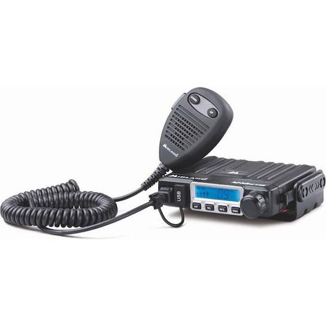 Radio CB Midland M-mini USB con antena LC-29 magnética. Set de regalo.