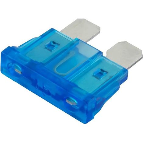 SHINING HOUSE 5er-Pack Standard-ATO-15A-Flachsicherungen (blau), 19 mm, 32 V/DC, Kfz-Sicherung, Boot/Wohnwagen (1/5)