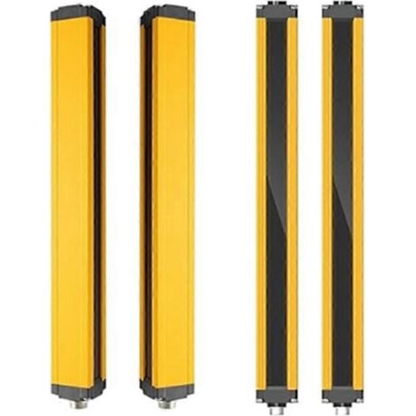 Dispositif de protection contre les barrières immatérielles de sécurité, capteurs, faisceau infrarouge, grille de protection, zone de résolution (1/5)