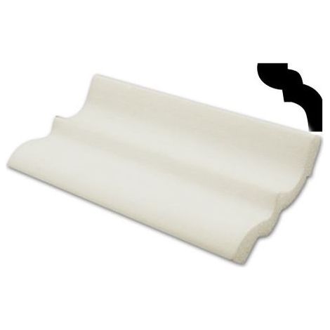CORNICE SOFFITTO POLISTIRENE MM 40X50 2MT "B 856 BOVELACCI" (1/2)