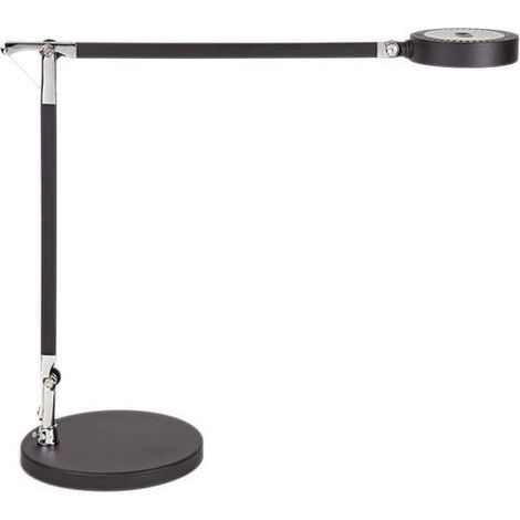 Schreibtischleuchte Alu.schwarz H.46,6cm Standfuß LED MAUL (1/3)