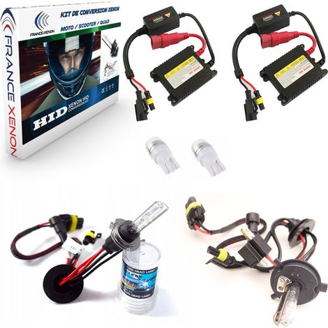 Pack xénon H4 simple + H7 pour FZ6 fazer ou autre... (1/5)