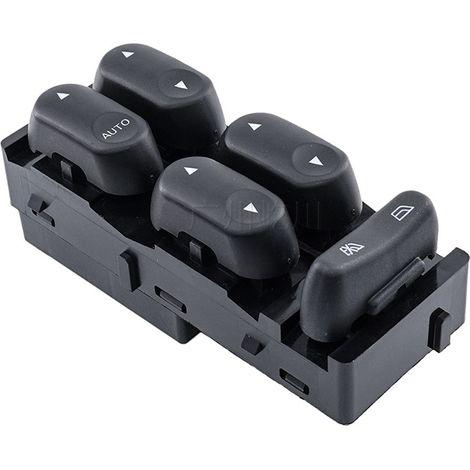 1L2Z14529BA Applicable au commutateur de réglage du lève-vitre des voitures Ford, commutateur principal de commande de lève-vitre électrique (1/2)