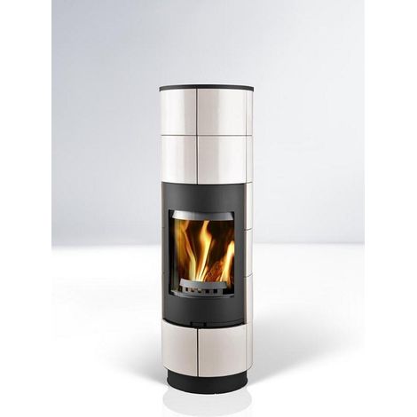 Kaminofen DELIA 7,5kW Serpent. H/B/T 1756/575/494 mm