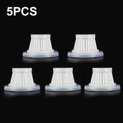 Filtre HEPA pour aspirateur de voiture, compatible avec les modèles St-6645EG/St-6645Plus 95 000 Pa/13 000 Pa, lot de 5. (1/5)