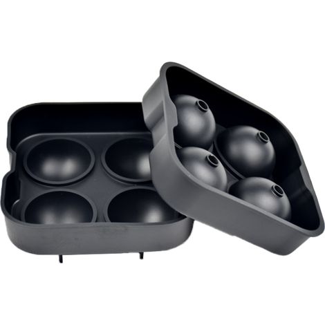Moule À Glaçons - Forme Ronde 40 mm - Pour Cocktails Et Whisky - Réutilisable - 1 Pièce