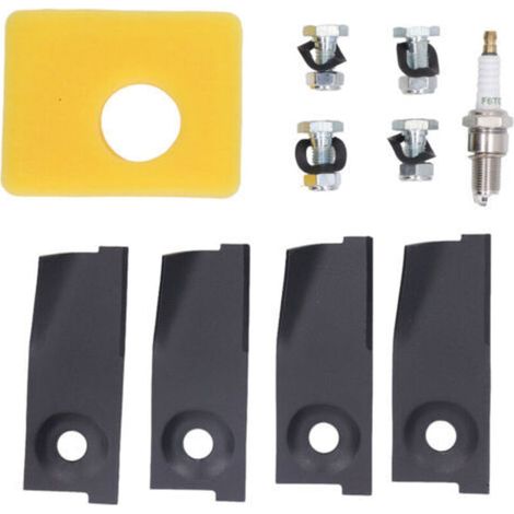 Pièces Détachées Tondeuse à Gazon - Filtre à Air, Bougie, pour Moteur 450E 500E 550E -KZQ