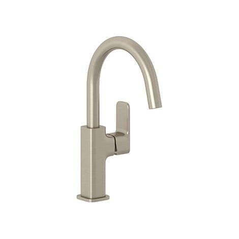 KLUDI 42027N575 Waschtisch-Einhandmischer seitliche Betätigung St. Brushed Nickel (1/2)