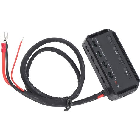 12V Universal-Sicherungs- und Relaiskasten (20A) für Motorräder mit LED-Kontrollleuchte (1/5)