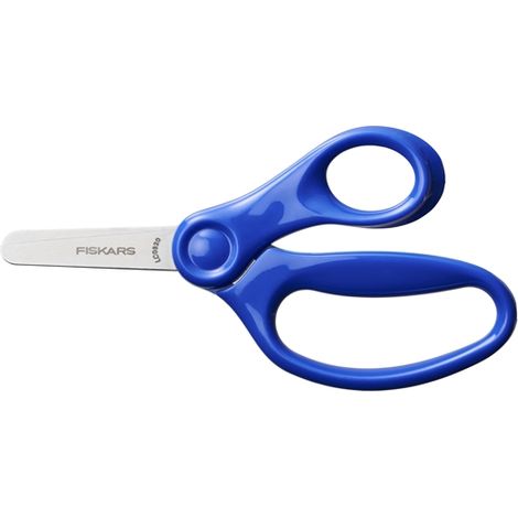 FISKARS Ciseaux à bout rond pour enfants à partir de 6 ans - bleu - 13 cm (1/5)