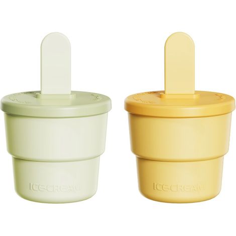Yoko - Kit de 2 pots à esquimaux avec cuillere (1/3)