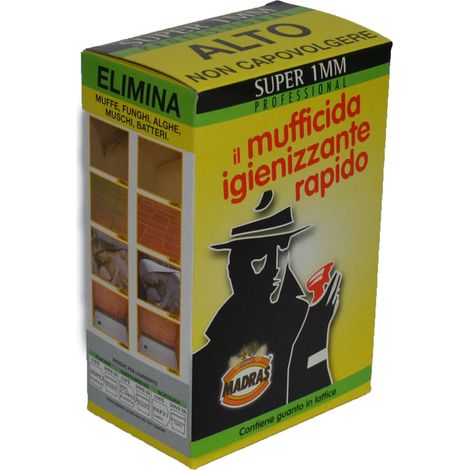 ANTIMUFFA "ELIMINA MUFFA" 250 ML mufficida - CON SPRUZZINO - MADRAS (1/3)