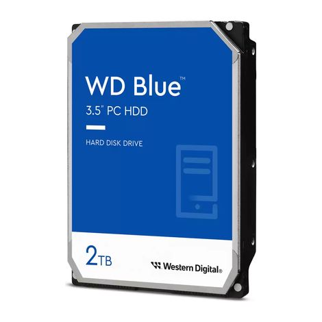 Western Digital WD BLUE SATA 3.5P HDD 2TB CACHE64MB