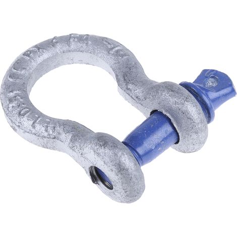Manille en Acier Zingué, 0.5t ( Prix pour 1 )