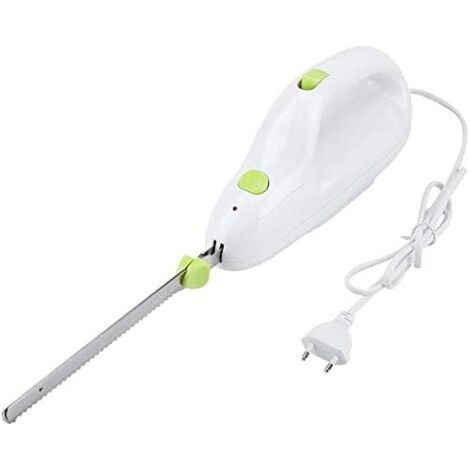 Couteau à pain électrique, acier inoxydable, 110 W, pour le pain et le fromage, pour un usage domestique et l'organisation de la cuisine.-AquaForge (1/5)