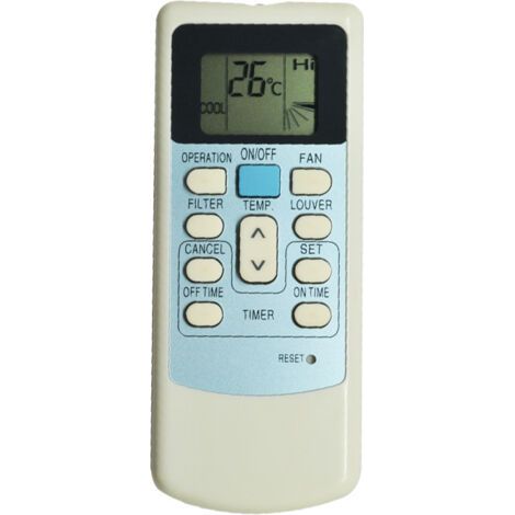 Pair Applicable à la télécommande du climatiseur Hitachi LH6 (1/4)