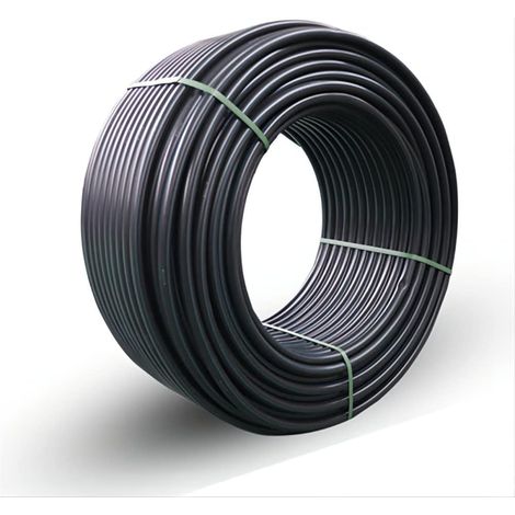20M 3/5mm Black Plastic Irrigation Hose for Garden Drip Irrigation System - 20m Water Supply Hose Drip Tool (1/5)