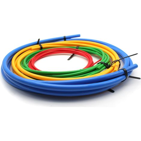 GARRYFIZH Cintreuse de tuyaux en cuivre intégrée, 1.2m de longueur, 1/4 pouces, 3/8 pouces, 1/2 pouces, 5/8 pouces, bande de pliage de tubes de climatisation pour CVC, 4 pièces (1/5)