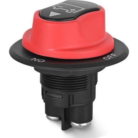Interrupteur de Déconnexion de Batterie 50A Isolateur de Déconnexion Principal 12V-48V Interrupteur Coupure de Courant Marche/arrê (1/3)
