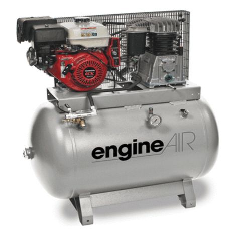 Compresseur d'air thermique moteur HONDA essence réservoir 270 litres (1/2)