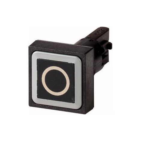 Bouton-poussoir noir 0 à rappel EATON Q25D-19