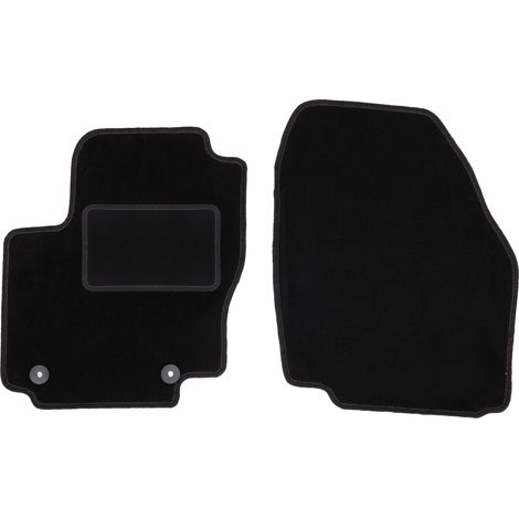 Alfombrillas delanteras para Ford Mondeo MK4 liftback, sedán, familiar (2007-2012) negras (1/5)