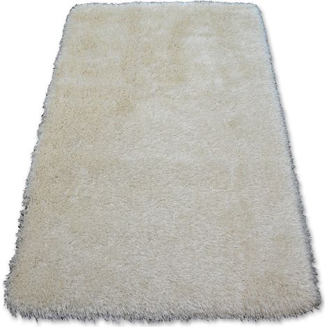 Alfombra LOVE SHAGGY modelo 93600 crema beige 80x150 cm (1/5)
