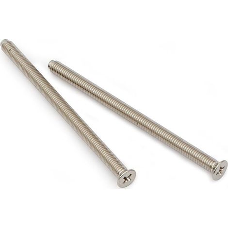 TESA tornillo p/bombillo 5x80 niquel , El tornillo p/bombillo 5x80 niquel es un producto de la marca Tesa, diseñado para la fijación segura de bombillos en p
