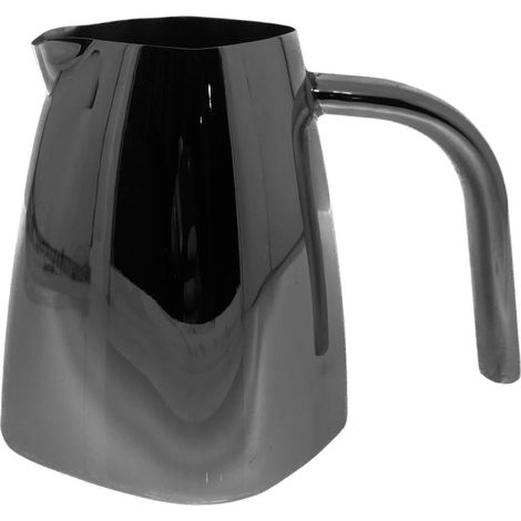 Eva Collection lattiera quadra 0.3 litri acciaio inox