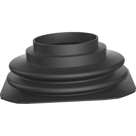 Bosch Accessori gas di scarico FC-O6080 Manicotto pieghevole, nero, d: 100-130 mm, 7738112515