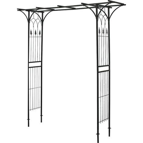 Arche de jardin 205 X 50 en acier résistant (1/3)