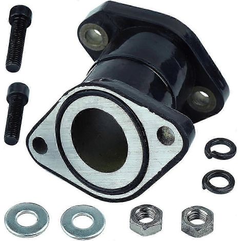 Collecteur d'admission pour moto Yamaha Kodiak 400 1993-1998, 4 YFM350ER 1987-1995, joint, adaptateur, kit de vis Big Bear 350, manchon de collecteur d'admission xvs400 (1/5)