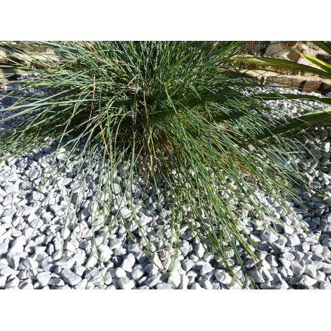 Galet Gris Clair 6-12 Pack de 5 M² - 10 sacs - 200 kg (1/5)